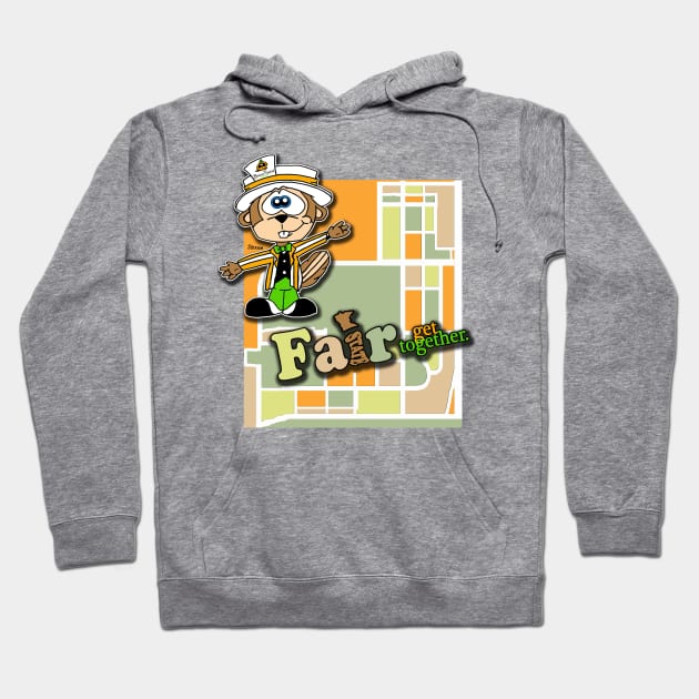 You are here! Hoodie by BogusPunkin Studios 